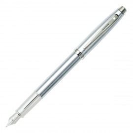 Sheaffer 100 Fountain Pen | Brushed Chrome