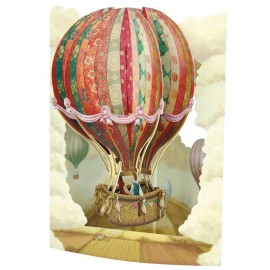 Santoro  Pop-Up Swing Card Hot Air Balloon