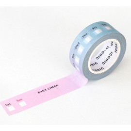 ICONIC Masking Tape Check List