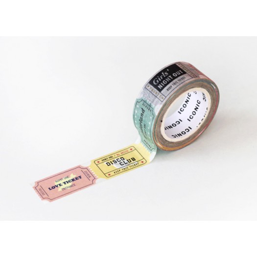 ICONIC Masking Tape Ticket