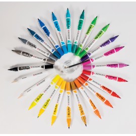 Zestaw brush penów Talens Ecoline 15 sztuk