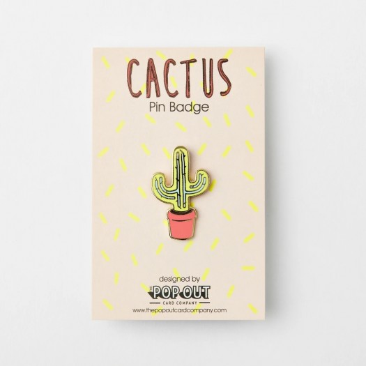 Pin Pop Out Card Decoration Kaktus