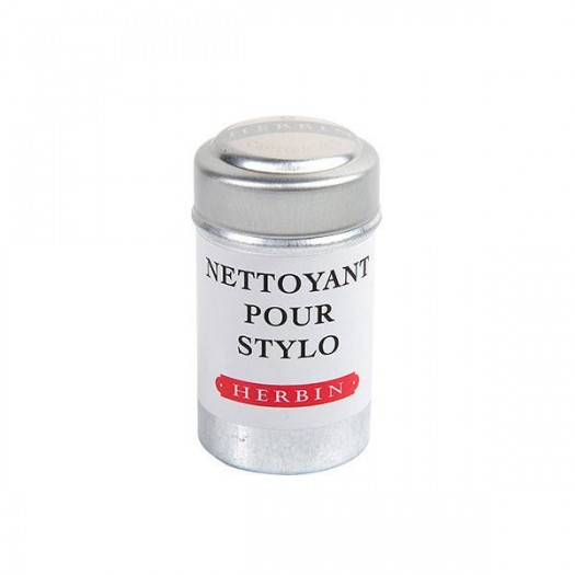 J. Herbin Nettoyant Pour Stylo Pen Clearing Solution in Cartridges