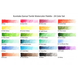 Kuretake Gansai Tambi 12 Water Colours