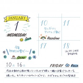 Midori Paintable Stamp Weather