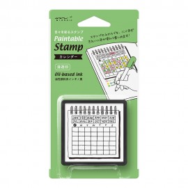 Pieczątka Midori Paintable Stamp Pre-inked | Kalendarz