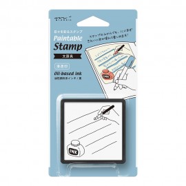 Pięczątka Midori Paintable Stamp Pre-inked Stationey