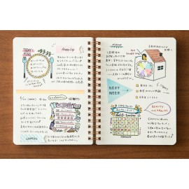 Midori Paintable Stamp - Pre-Inked - Habit Tracker