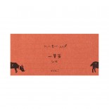 Midori Message Letter Pad Easygoing Goat