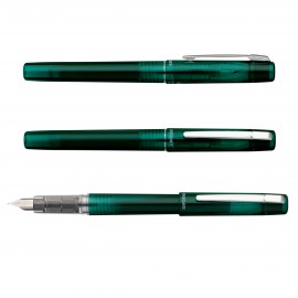 Platinum Prefounte Fountain Pen Dark Emerald