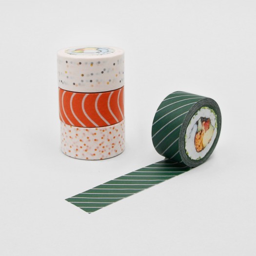 Zestaw taśm washi SUCK UK Sushi Tape