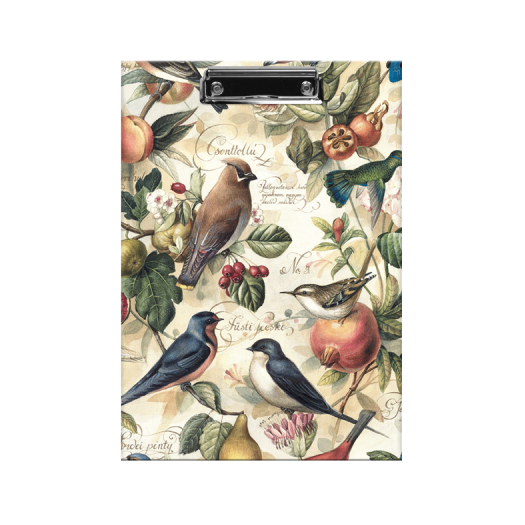 Bomo Art Clipboard Birds