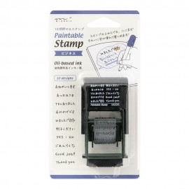Midori Paintable Stamp Business