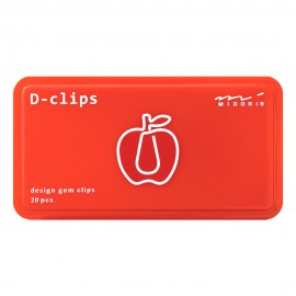 Midori D-Clips New Edition Apple