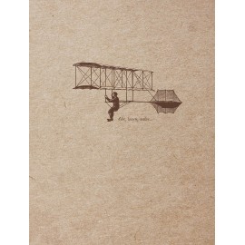 Sketchbook Clairefontaine Flying Spirit Kraft A5