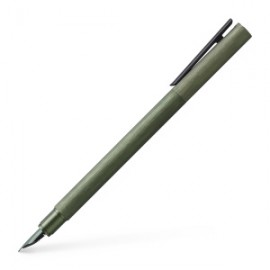 Faber-Castell NEO Slim Aluminium Fountain Pen | Olive Green