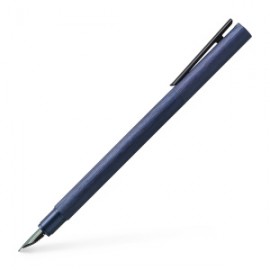 Faber-Castell NEO Slim Aluminium  Fountain Pen | Dark Blue