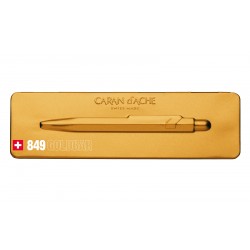 Caran D'Ache Ballpoint pen 849 Goldbar