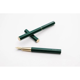 ystudio Classic Revolve Fountain Pen | Green