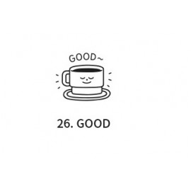 Pieczątka ICONIC Cafe Diary Stamp | Good
