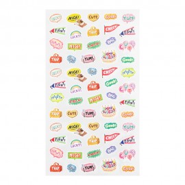 Naklejki Midori Stickers for Diary | Napisy