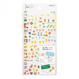 Midori Sticker Collection | Season Food