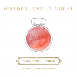 Ferris Wheel Press Wonderland in Coral Ink 85 ml