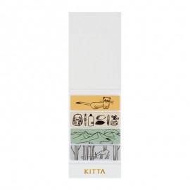 Hitotoki Kitta Index Washi Labels Outdoor