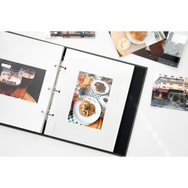 ICONIC Memory Binder Refill: White Sticky