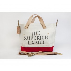 The Superior Labor: Cotton Canvas Engineer Shoulder Bag (S)