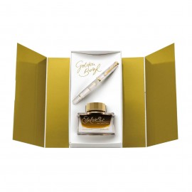 Pelikan M200 Golden Beryl Fountain Pen with Ink
