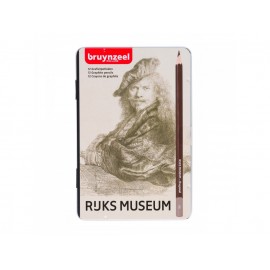 Royal Talens Bruynzeel Rijskmuseum Dutch Masters Pencils 12 pieces