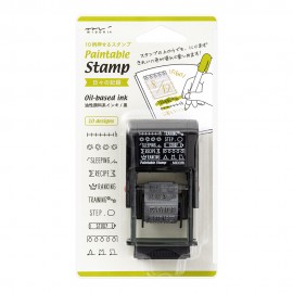 Midori Paintable Stamp | Daily Life