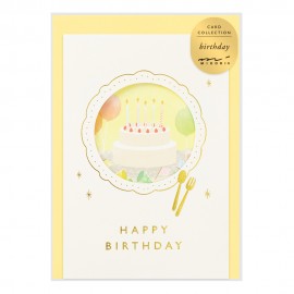 Greeting card Midori Happy...