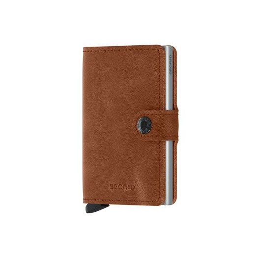 Portfel SECRID Miniwallet Vintage | Cognac