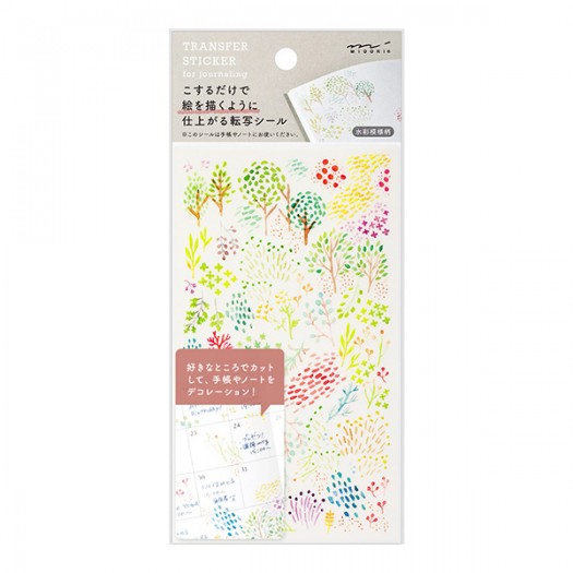 Transfer Stickers Midori | Colorful Orchard