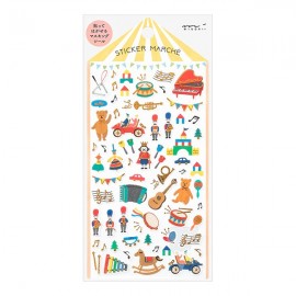 Naklejki Midori Sticker Marche | Zabawki