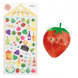 Midori Stickers Marche | Fruits