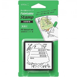 Midori Paintable Stamp Pre-inked | Health Management
