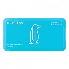 Midori D-Clips Animals New Edition Penguin