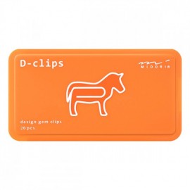 Midori D-Clips Animals New Edition Horse