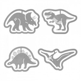 Spinacze do papieru Midori E-Clips | Dinozaury