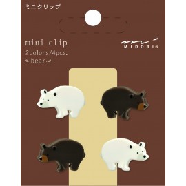 Midori Mini Clip Bear