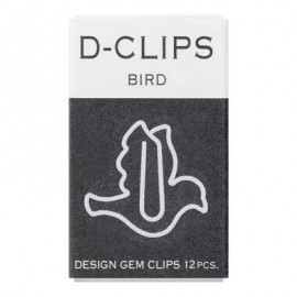 D-Clips Mini White Bird
