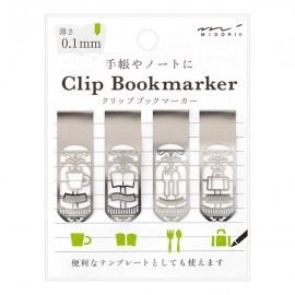 Zakładki Midori Clip Bookmarker | Kubek z książką