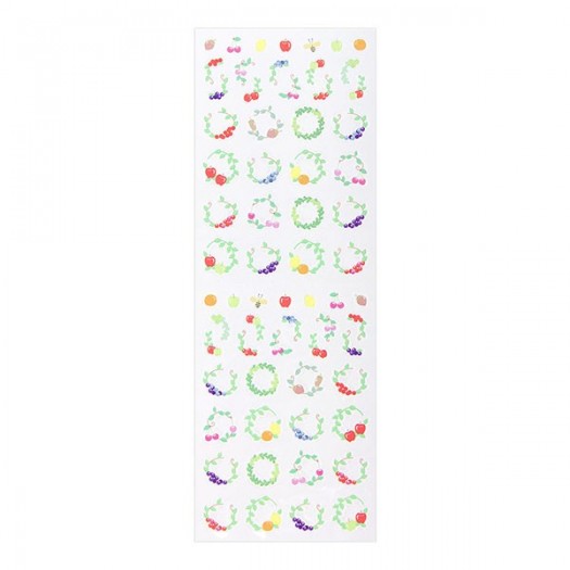 Midori Seal Collection Stickers | Fruits