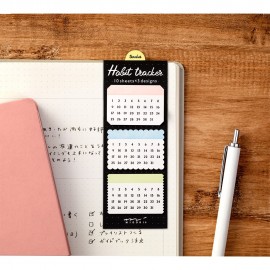 Midori Sticky Notes Journal Habit Trackers Ribbon