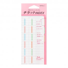 Stickers Midori Index Label Chiratto | Patterns