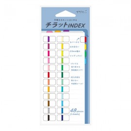 Naklejki Midori Index Label Chiratto | Kolory