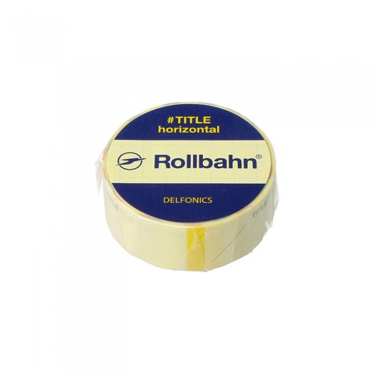 Masking Tape Rollbahn Title | Horizontal